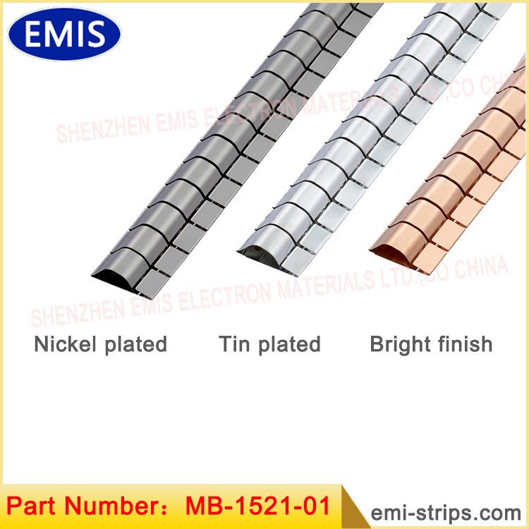 نوارهای انگشتی مسی بریلیوم با روکش نیکل